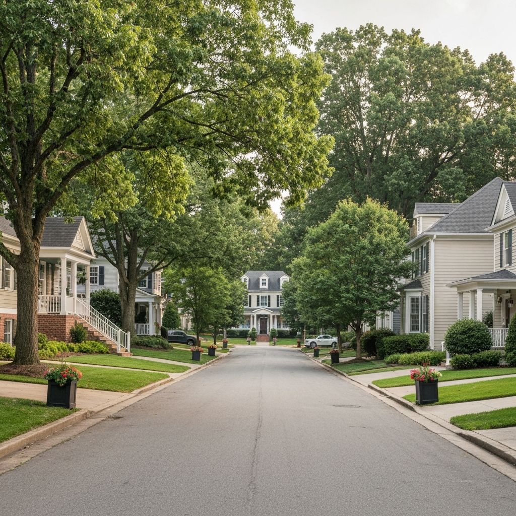 Charlotte neighborhood homes