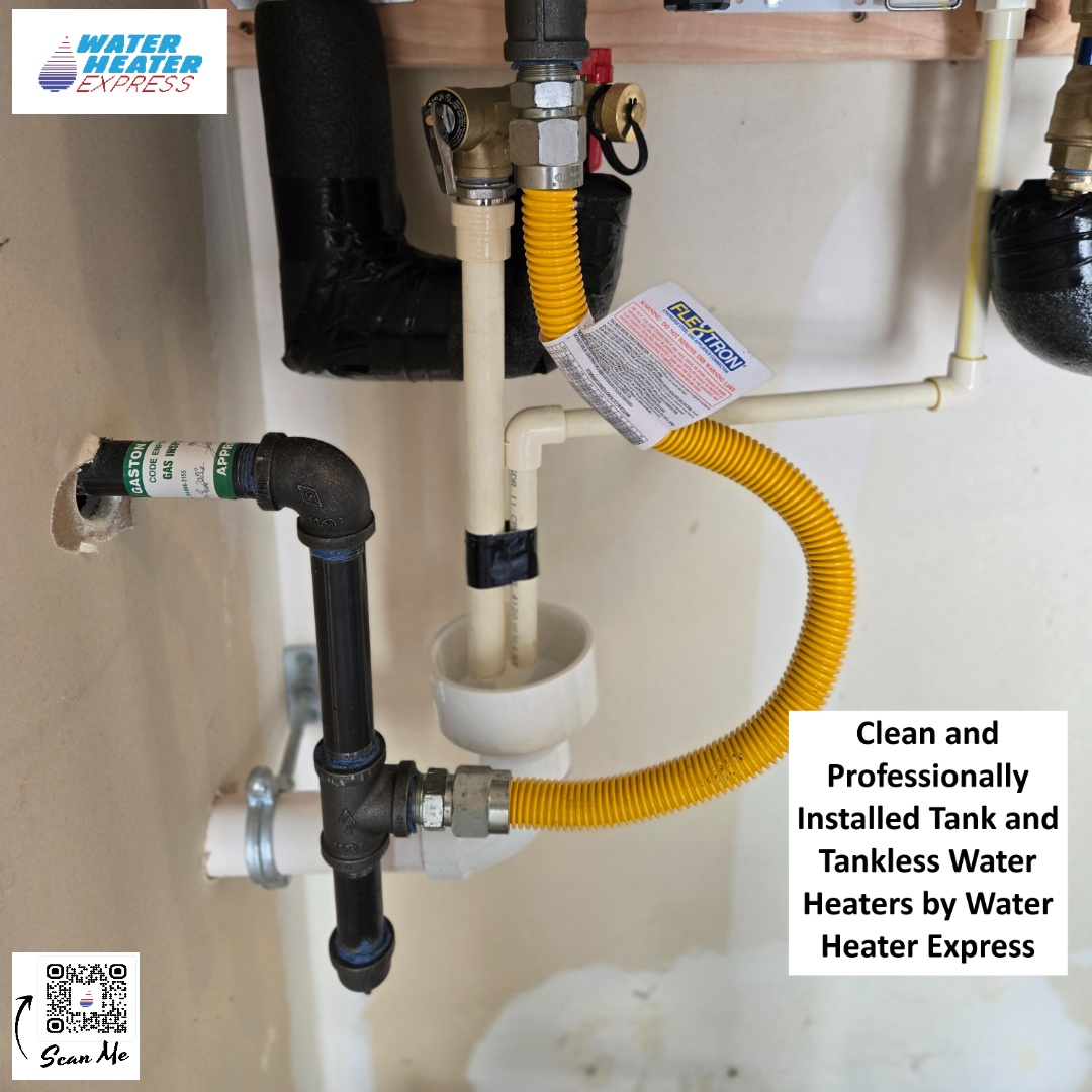 Professional tankless water heater installation details in Concord NC