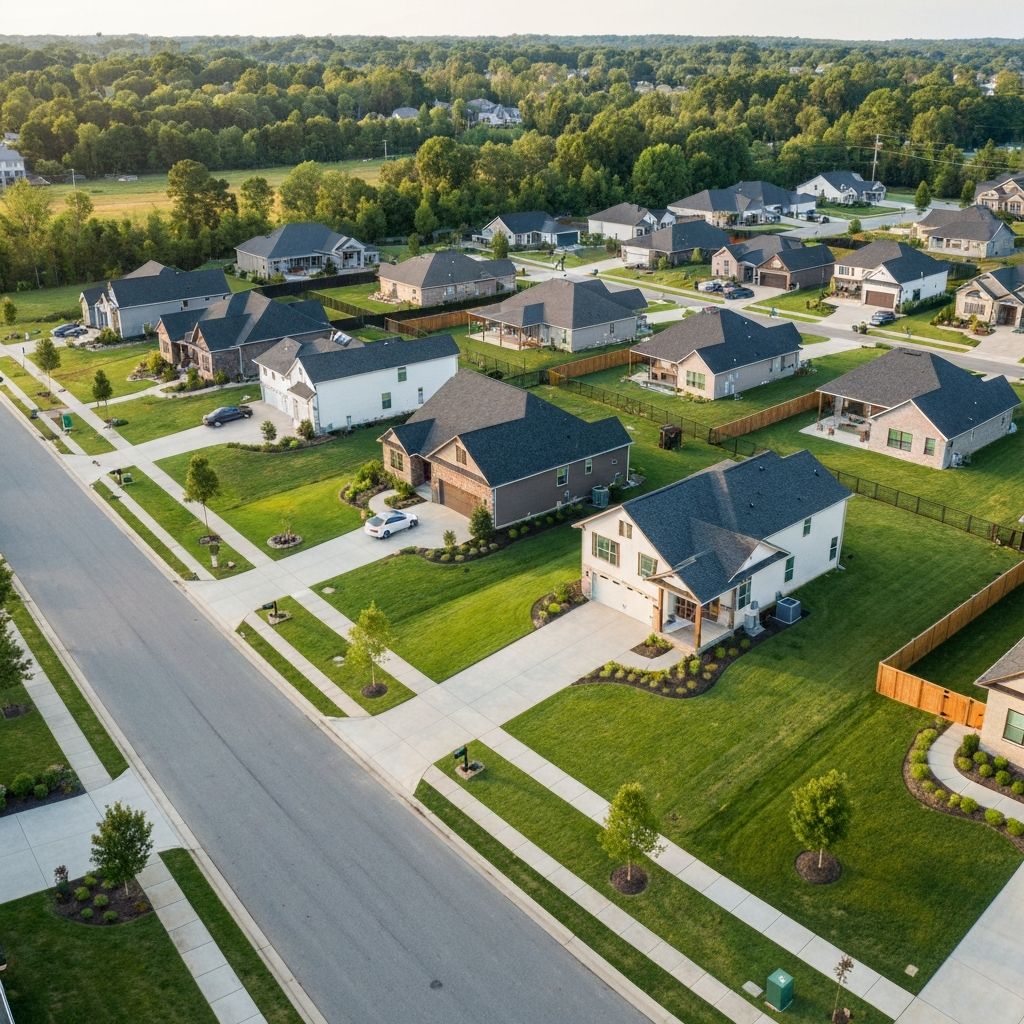 Modern residential neighborhood in Statesville